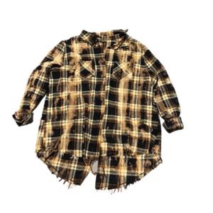 Distressed Jaded Gypsy Flannel
